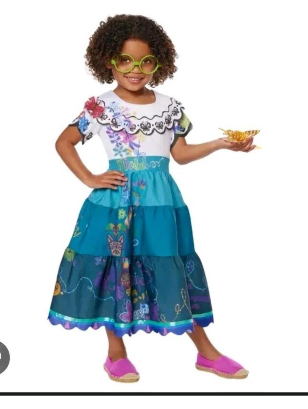 Disney Encanto Maribel dress fits 4/6X